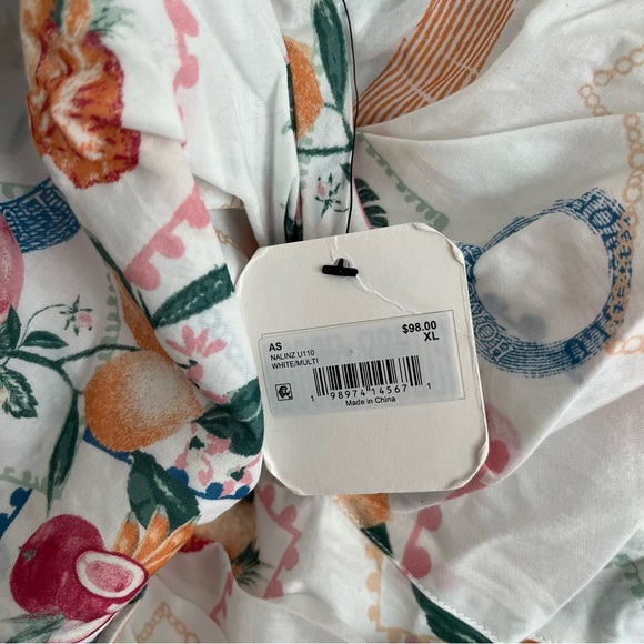 NEW Altar’d State Fruit Print Maxi Dress Size XL NWT - Picture 8 of 9